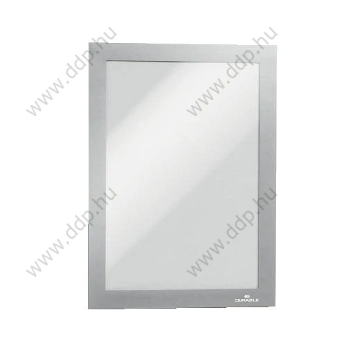 Infokeret A/6 mágneses DURAFRAME MAGNETIC ezüst 4848 DURABLE (Kiszerelés: 5db/csm)