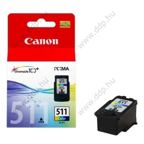 Canon tintapatron CL-511 színes 244 oldal