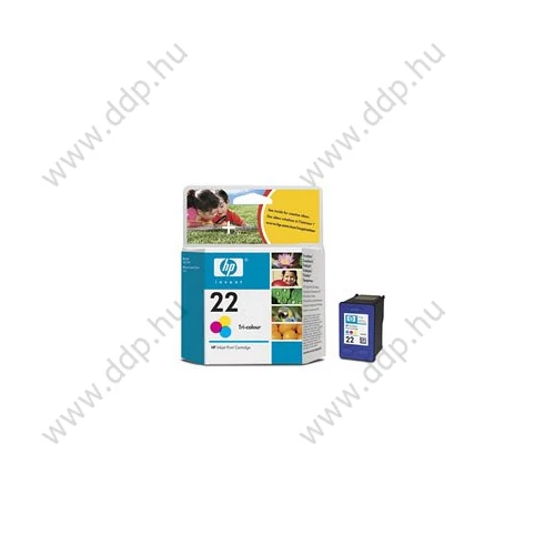 HP tintapatron C9352AE No.22 színes 165 oldal