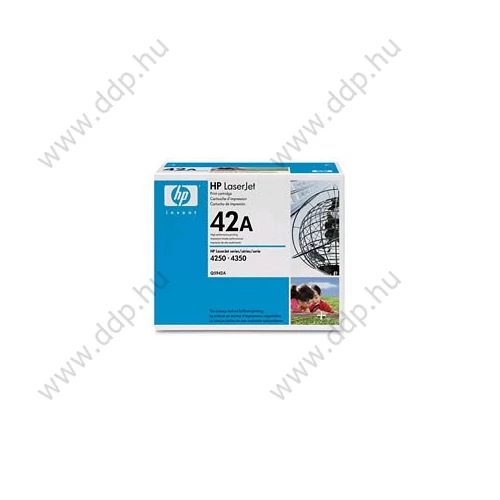 HP lézertoner Q5942A fekete 10000 oldal
