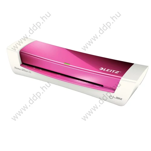 Laminálógép LEITZ iLam Home Office A4, rózsaszín -73680023-