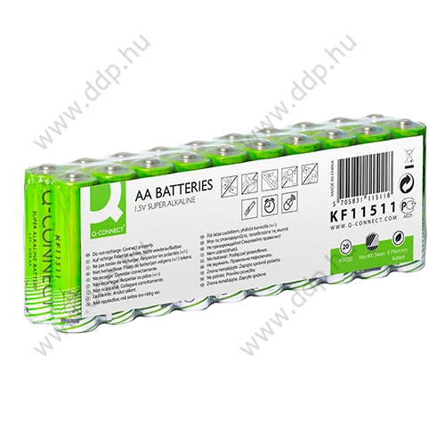Elem ceruza 1,5V 20db LR6 AA Q-CONNECT -KF11511-