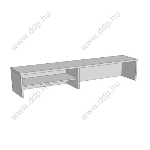 Egyenes pultrátét F-PT 80, méret:80x33x36 Bükk/világosbarna