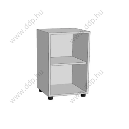 Szekrény 2 rendezős F-2R.00-40, 40x38x71,5 calvados