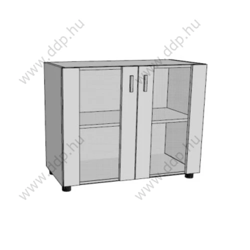 Szekrény 2 rendezős F-2R.02-80, 80x40x71,5 cseresznye