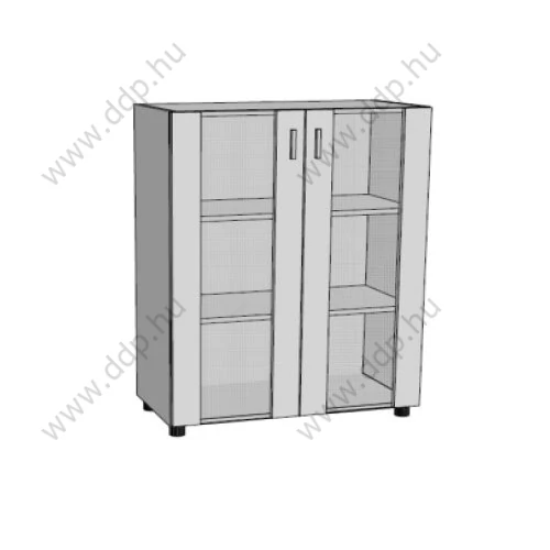 Szekrény 3 rendezős F-3R.02-80, 80x40x107,5 cseresznye