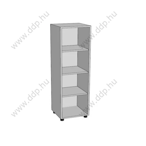 Szekrény 4 rendezős F-4R.00-40, 40x38x143 calvados