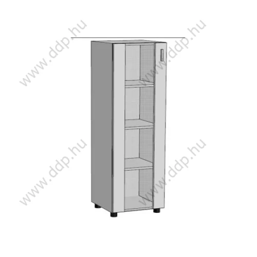Szekrény 4 rendezős F-4R.02-40, 40x40x143 B bükk