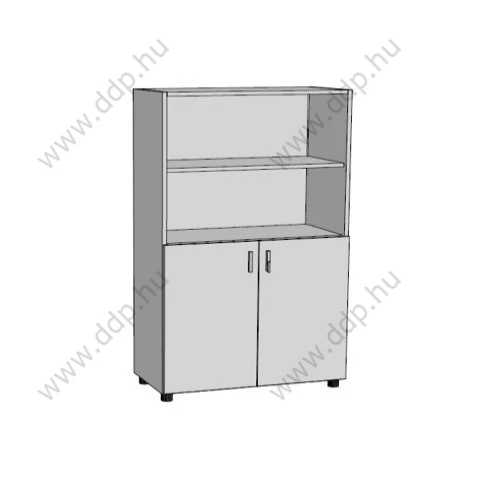 Szekrény 4 rendezős F-4R.04-80, 80x40x143 calvados
