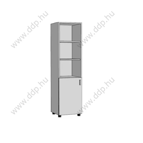 Szekrény 5 rendezős F-5R.04-40,  F-5R.04-40, B Cseresznyefa