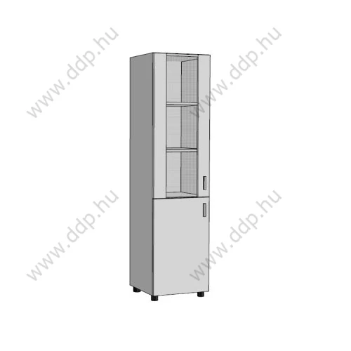 Szekrény 5 rendezős F-5R.24-40, 40x40x179 B juhar
