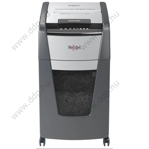 Iratmegsemmisítő Rexel Optimum AutoFeed+ 225X automata konfetti