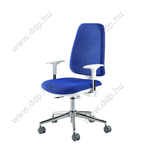 Forgószék irodai White BN kék