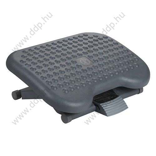 Lábtámasz Q-CONNECT KF17982 PREMIUM fekete lábtartó