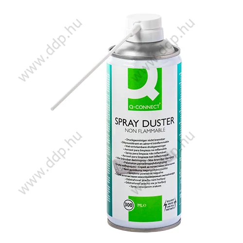 Nagynyomású tisztító spray Q -CONNECT KF04505 300 ml nem gyúlékony sűrített leveő