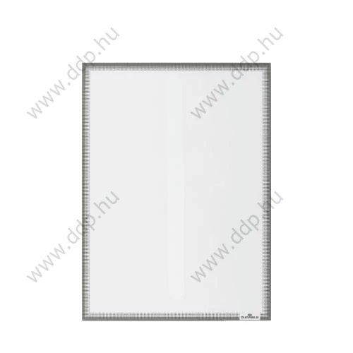 Információs tasak A4, DURABLE 501457 elektrosztatikus rögzítéssel 5db/csm