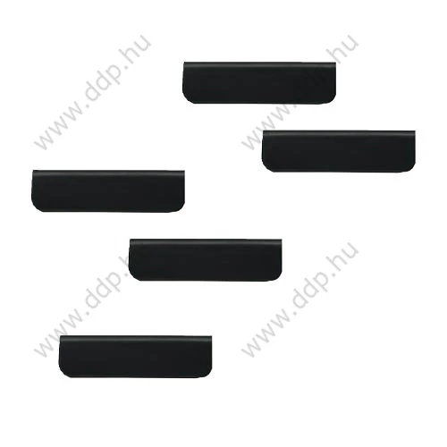 Mágneses klip öntapadó DURAFIX 60 mm fekete 5db/csomag -470501-