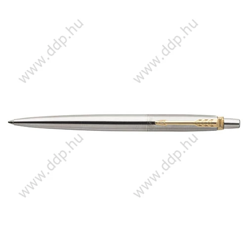 Golyósirón Parker Jotter rozsdamentes acél golyóstoll arany klipsz, díszdobozban -7010146001-