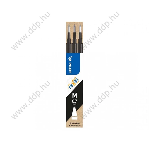 Roller betét Pilot FriXion 3db-os fekete zseléstollhoz -BLS-FR-7-B-S3-