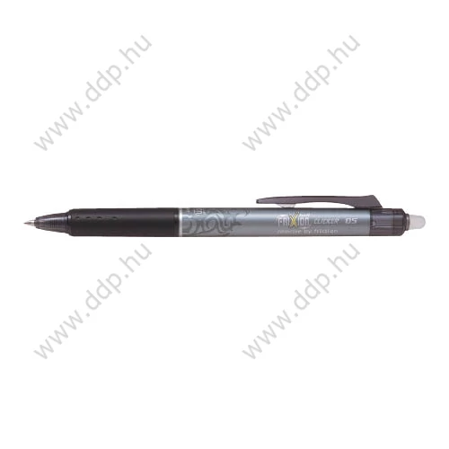 Rollerirón FRIXION Clicker 05 törölhető fekete PILOT zseléstoll -BLRT-FR5-B-