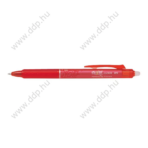 Rollerirón FRIXION Clicker 05 törölhető piros PILOT zseléstoll -BLRT-FR5-R-