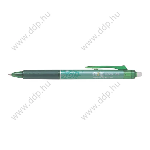 Rollerirón FRIXION Clicker 05 törölhető zöld PILOT zseléstoll -BLRT-FR5-G-