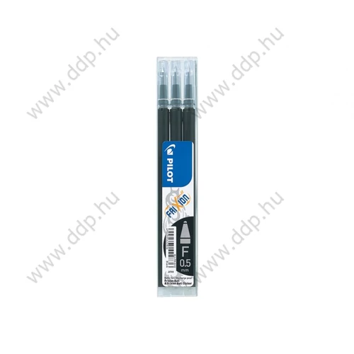 Roller betét Pilot FriXion 3db-os BLS-FR-5… fekete zseléstollhoz -BLS-FR5-B-S3-