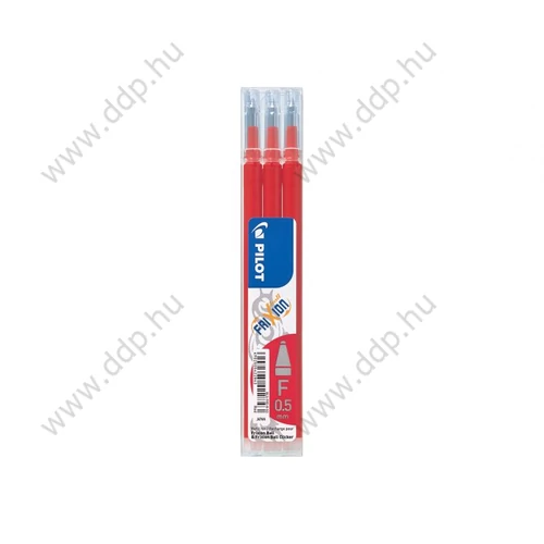 Roller betét Pilot FriXion 3db-os BLS-FR-5… piros zseléstollhoz -BLS-FR5-R-S3-