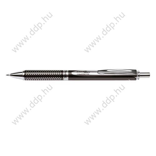 Rollerirón Pentel Energel prémium fém fekete test/kék tinta 0.35mm BL407-A-A zseléstoll