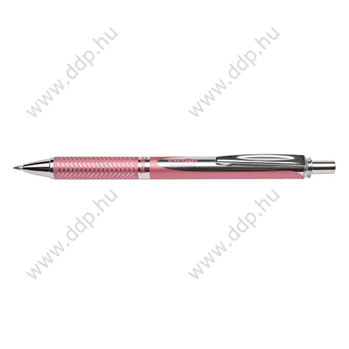 Rollerirón Pentel Energel prémium fém rózsaszín test/kék tinta 0.35mm BL407P-A zseléstoll