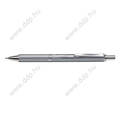 Rollerirón Pentel Energel prémium fém ezüst test/kék tinta 0.35mm BL407-A zseléstoll