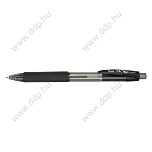 Golyósirón Pentel BK457 Kachiri 0,35mm háromszög fogózóna fekete golyóstoll