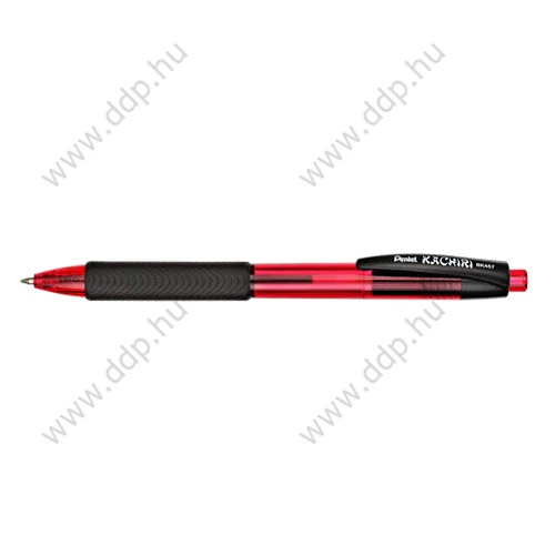 Golyósirón Pentel BK457 Kachiri 0,35mm háromszög fogózóna piros golyóstoll