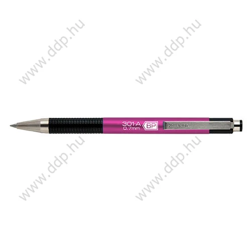 Golyósirón Zebra 301A  0,7mm pink golyóstoll