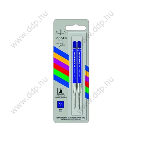 Golyórirón betét PARKER ROYAL ECONOMY kék M 2db/csomag 2166544 golyóstoll betét