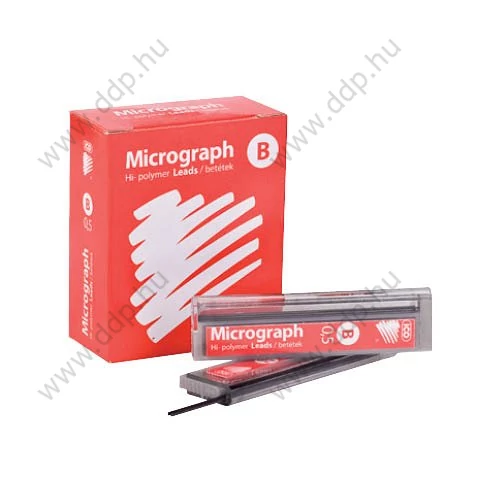 Irónbél 0,5mm HB Micrograph ICO Nyomósirón betét -7110030000-