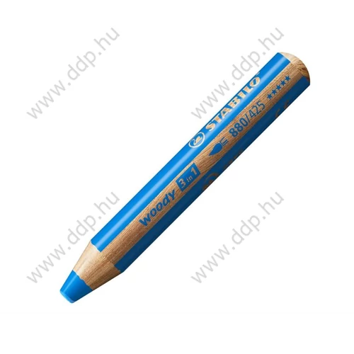 Pasztell Stabilo Woody 3in1 krétaceruza kék -880/425-