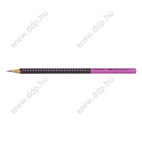 Grafitirón FABER-CASTELL Grip 2001 kéttónusú HB fekete/pink