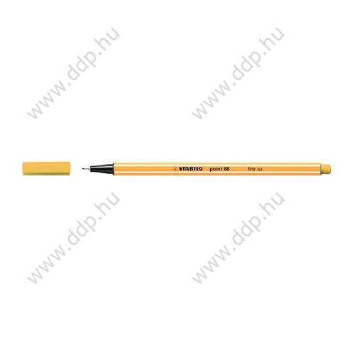 Tűfilc Stabilo Point 88 0,4mm okkersárga -88/89-