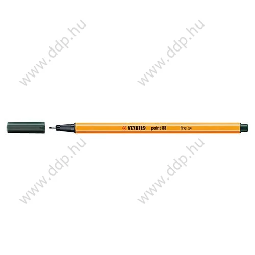 Tűfilc Stabilo point 88 0,4mm mély szürke