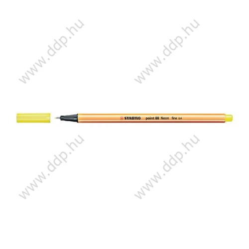 Tűfilc Stabilo point 88 neon sárga -88/024-