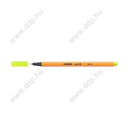 Tűfilc Stabilo Point 88 0,4mm citromsárga