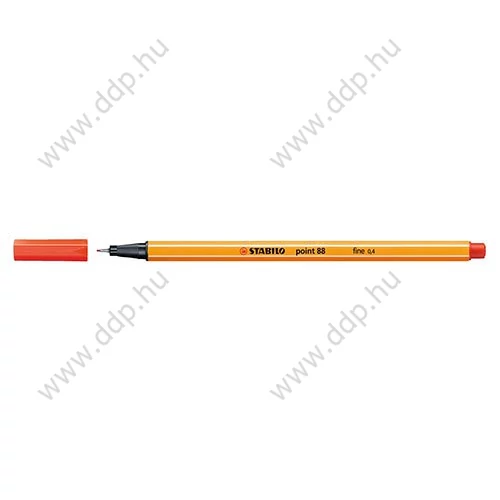 Tűfilc Stabilo point 88 0,4mm világos piros