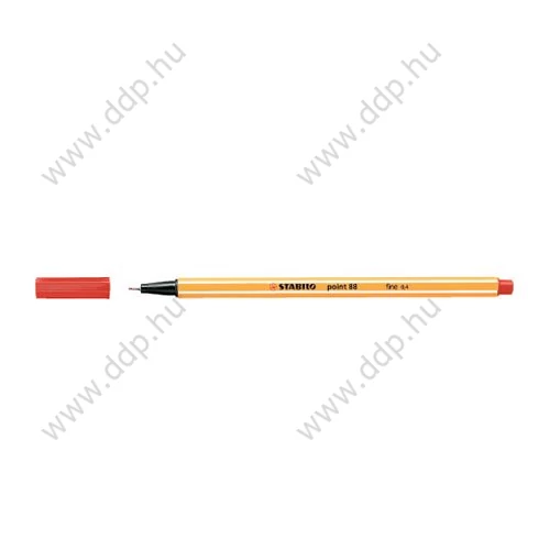 Tűfilc Stabilo point 88 neon piros -88/040-
