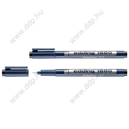 Tűfilc Edding 1880 Drowliner 0,5mm műszaki fekete -7070035000-