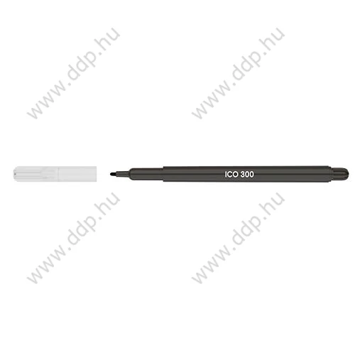 Rostirón ICO 300 fekete filctoll -9580001011-