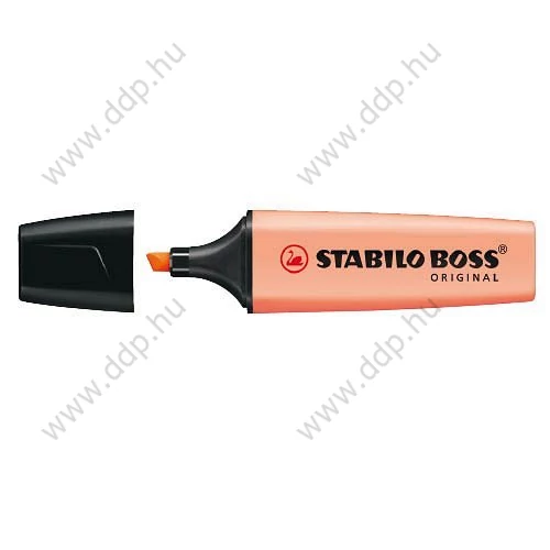 Szövegkiemelő pasztell barack Stabilo Boss Original 126