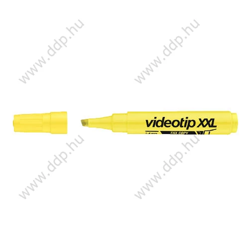 Szövegkiemelő ICO VIDEOTIP XXL D10 sárga -9580078001-