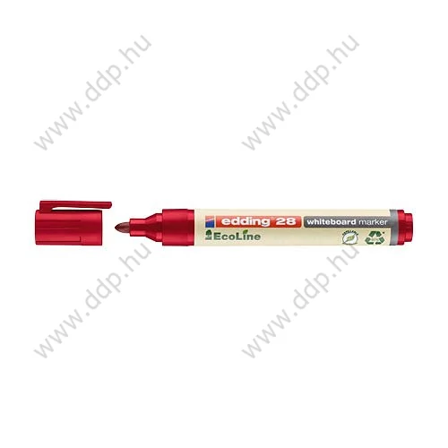 Táblamarker EDDING 28 ECOLINE piros táblafilc -7580178001-