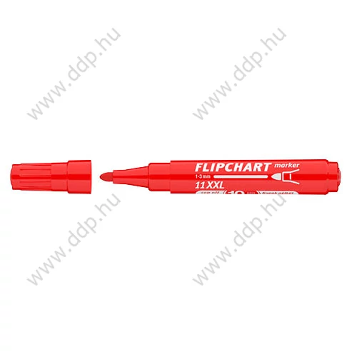 Flipchart marker ICO Artip 11 XXL piros rostirón filctoll -9580069002-